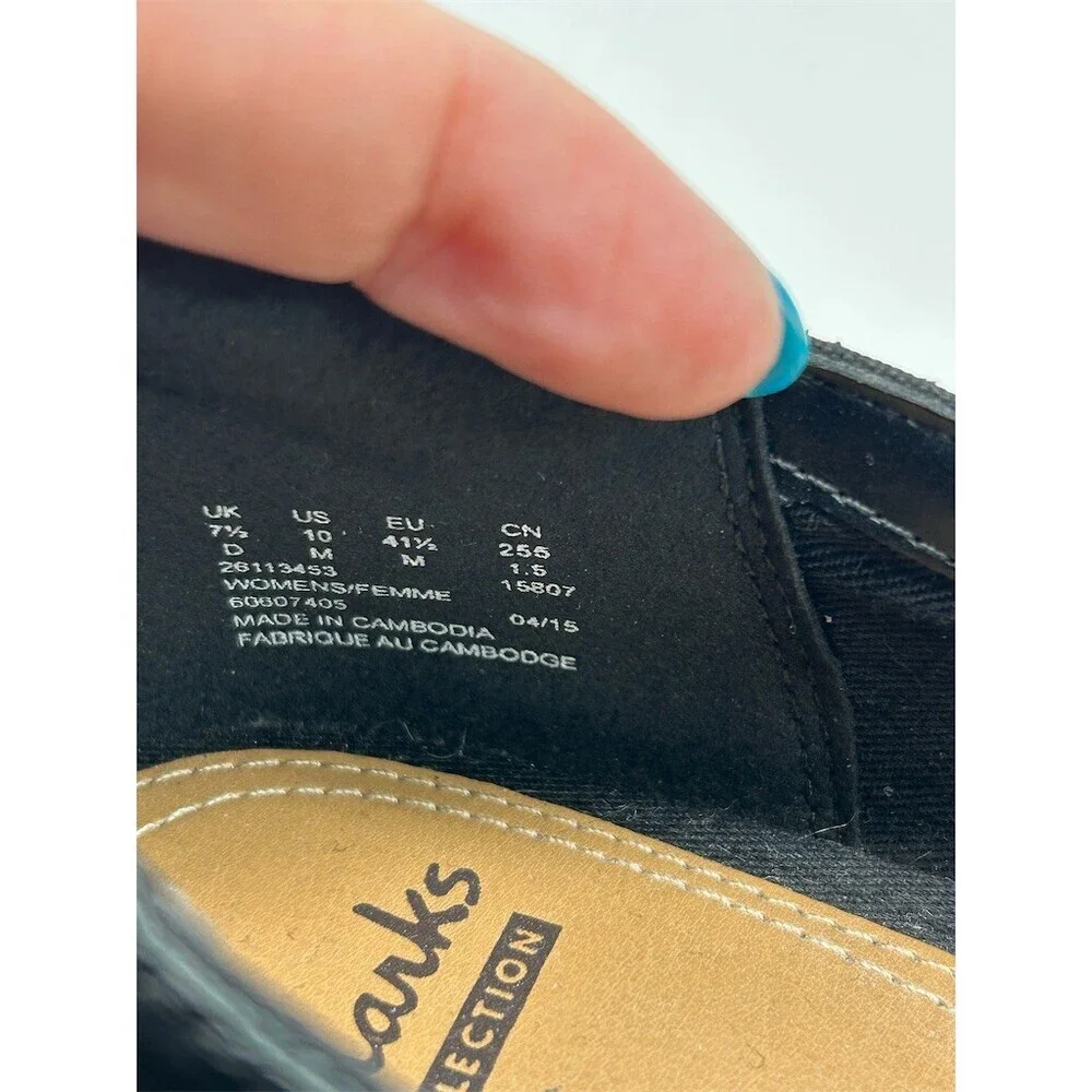 Clarks collection slip